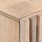 vidaXL - Nachtkastjes - 2 - st - 40x34x46 - cm - massief - gebleekt - mangohout