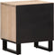vidaXL - Nachtkastjes - 2 - st - 40x34x46 - cm - massief - gebleekt - mangohout