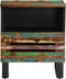 vidaXL - Nachtkastjes - 2 - st - 40x34x46 - cm - massief - gerecycled - hout