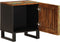 vidaXL - Nachtkastjes - 2 - st - 40x34x46 - cm - massief - gerecycled - hout