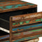 vidaXL - Nachtkastjes - 2 - st - 40x34x46 - cm - massief - gerecycled - hout