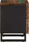 vidaXL - Nachtkastjes - 2 - st - 40x34x46 - cm - massief - gerecycled - hout