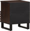 vidaXL - Nachtkastjes - 2 - st - 40x34x46 - cm - massief - mangohout