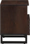 vidaXL - Nachtkastjes - 2 - st - 40x34x46 - cm - massief - mangohout