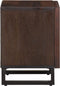vidaXL - Nachtkastjes - 2 - st - 40x34x46 - cm - massief - mangohout