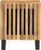 vidaXL - Nachtkastjes - 2 - st - 40x34x46 - cm - massief - ruw - mangohout