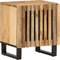 vidaXL - Nachtkastjes - 2 - st - 40x34x46 - cm - massief - ruw - mangohout