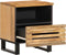 vidaXL - Nachtkastjes - 2 - st - 40x34x46 - cm - massief - ruw - mangohout