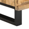 vidaXL - Nachtkastjes - 2 - st - 40x34x46 - cm - massief - ruw - mangohout