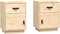vidaXL - Nachtkastjes - 2 - st - 40x34x55 - cm - massief - grenenhout