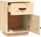 vidaXL - Nachtkastjes - 2 - st - 40x34x55 - cm - massief - grenenhout