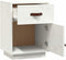 vidaXL - Nachtkastjes - 2 - st - 40x34x55 - cm - massief - grenenhout - wit