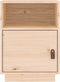 vidaXL - Nachtkastjes - 2 - st - 40x34x55 - cm - massief - grenenhout