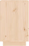 vidaXL - Nachtkastjes - 2 - st - 40x34x55 - cm - massief - grenenhout