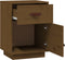 vidaXL - Nachtkastjes - 2 - st - 40x34x55 - cm - massief - grenenhout - honingbruin