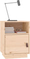 vidaXL - Nachtkastjes - 2 - st - 40x34x55 - cm - massief - grenenhout