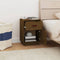 vidaXL - Nachtkastjes - 2 - st - 40x34x55 - cm - massief - grenenhout - honingbruin