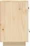 vidaXL - Nachtkastjes - 2 - st - 40x34x55 - cm - massief - grenenhout