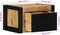 vidaXL - Nachtkastjes - 2 - st - 40x35x25 - cm - massief - ruw - mangohout