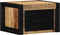 vidaXL - Nachtkastjes - 2 - st - 40x35x25 - cm - massief - ruw - mangohout