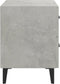 vidaXL - Nachtkastjes - 2 - st - 40x35x47,5 - cm - betongrijs