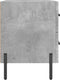 vidaXL - Nachtkastjes - 2 - st - 40x35x47,5 - cm - bewerkt - hout - betongrijs