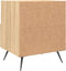 vidaXL - Nachtkastjes - 2 - st - 40x35x47,5 - cm - bewerkt - hout - sonoma - eikenkleur