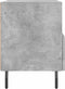 vidaXL - Nachtkastjes - 2 - st - 40x35x47,5 - cm - bewerkt - hout - betongrijs