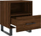 vidaXL - Nachtkastjes - 2 - st - 40x35x47,5 - cm - bewerkt - hout - bruin - eikenkleur