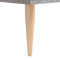 vidaXL - Nachtkastjes - 2 - st - 40x35x47,5 - cm - bewerkt - hout - grijs - sonoma - eiken