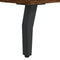 vidaXL - Nachtkastjes - 2 - st - 40x35x47,5 - cm - bewerkt - hout - bruin - eikenkleur