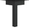 vidaXL - Nachtkastjes - 2 - st - 40x35x47,5 - cm - bewerkt - hout - zwart