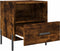 vidaXL - Nachtkastjes - 2 - st - 40x35x47,5 - cm - bewerkt - hout - gerookt - eikenkleur
