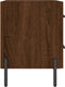 vidaXL - Nachtkastjes - 2 - st - 40x35x47,5 - cm - bewerkt - hout - bruin - eikenkleur