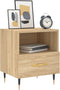 vidaXL - Nachtkastjes - 2 - st - 40x35x47,5 - cm - bewerkt - hout - sonoma - eikenkleur
