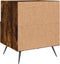 vidaXL - Nachtkastjes - 2 - st - 40x35x47,5 - cm - bewerkt - hout - gerookt - eikenkleur