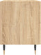 vidaXL - Nachtkastjes - 2 - st - 40x35x47,5 - cm - bewerkt - hout - sonoma - eikenkleur