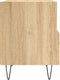 vidaXL - Nachtkastjes - 2 - st - 40x35x47,5 - cm - bewerkt - hout - sonoma - eikenkleur