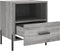 vidaXL - Nachtkastjes - 2 - st - 40x35x47,5 - cm - bewerkt - hout - grijs - sonoma - eiken