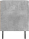 vidaXL - Nachtkastjes - 2 - st - 40x35x47,5 - cm - bewerkt - hout - betongrijs