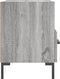 vidaXL - Nachtkastjes - 2 - st - 40x35x47,5 - cm - bewerkt - hout - grijs - sonoma - eiken