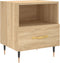 vidaXL - Nachtkastjes - 2 - st - 40x35x47,5 - cm - bewerkt - hout - sonoma - eikenkleur