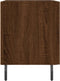 vidaXL - Nachtkastjes - 2 - st - 40x35x47,5 - cm - bewerkt - hout - bruin - eikenkleur