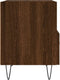 vidaXL - Nachtkastjes - 2 - st - 40x35x47,5 - cm - bewerkt - hout - bruin - eikenkleur