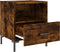 vidaXL - Nachtkastjes - 2 - st - 40x35x47,5 - cm - bewerkt - hout - gerookt - eikenkleur