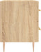 vidaXL - Nachtkastjes - 2 - st - 40x35x47,5 - cm - bewerkt - hout - sonoma - eikenkleur