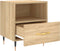 vidaXL - Nachtkastjes - 2 - st - 40x35x47,5 - cm - bewerkt - hout - sonoma - eikenkleur