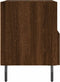 vidaXL - Nachtkastjes - 2 - st - 40x35x47,5 - cm - bewerkt - hout - bruin - eikenkleur