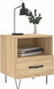 vidaXL - Nachtkastjes - 2 - st - 40x35x47,5 - cm - bewerkt - hout - sonoma - eikenkleur
