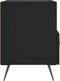 vidaXL - Nachtkastjes - 2 - st - 40x35x47,5 - cm - bewerkt - hout - zwart